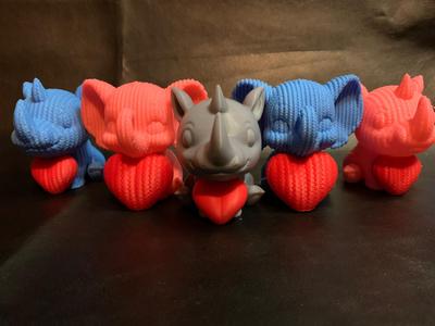 Rhino in love