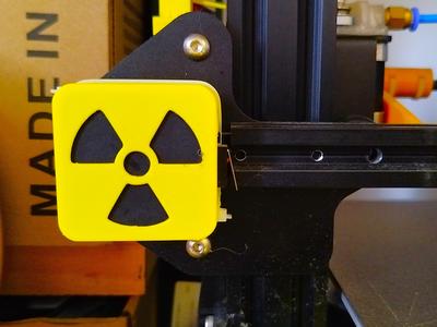 Ender-3 Upgrade X-Stepper Cover (radioactive)