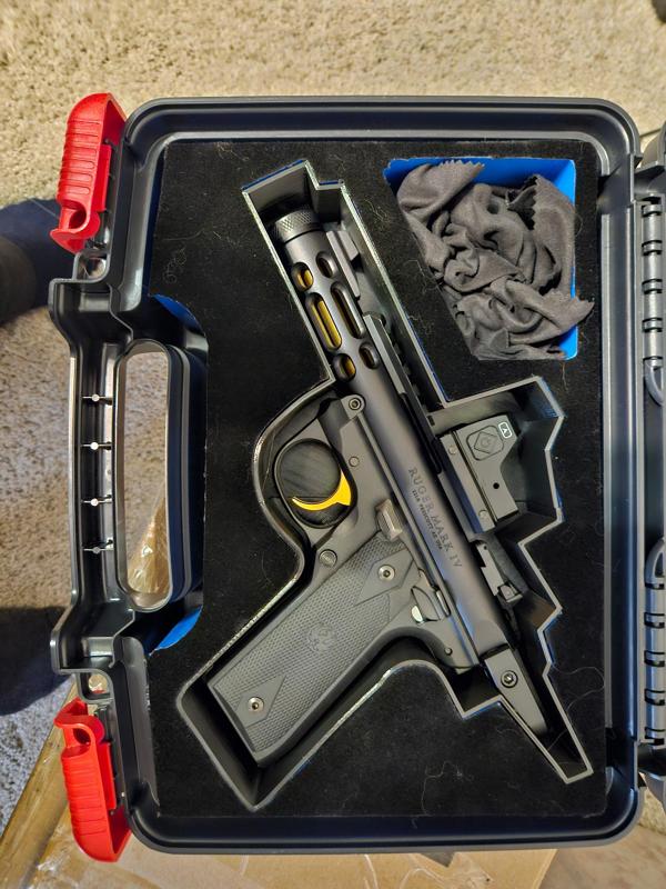 Ruger MK IV Case insert | Optic and Pull ring | TPU Insert