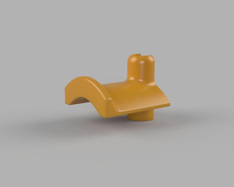 Headphone Holder for Vertical Pipe
