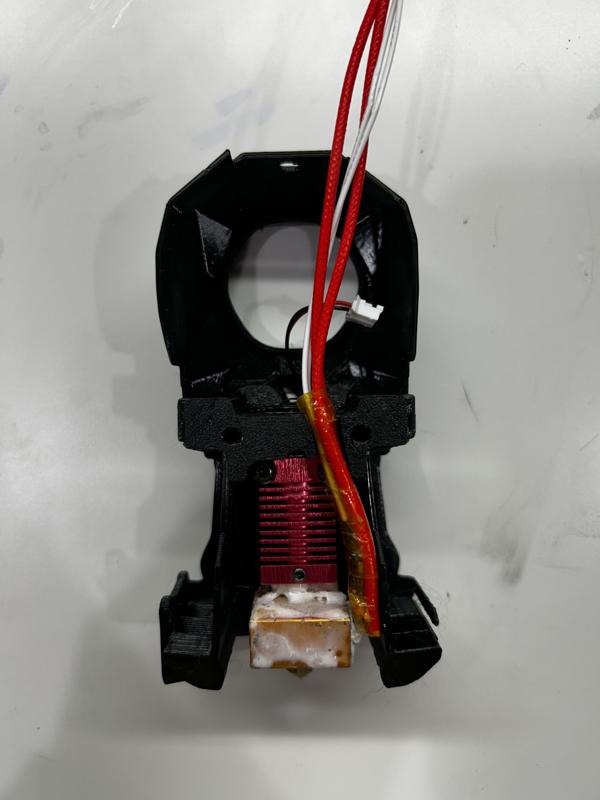 Mini Stealthburner core for Ender 3 hotend