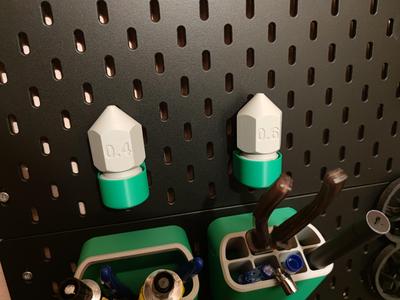 Nozzle holder Skadis holder