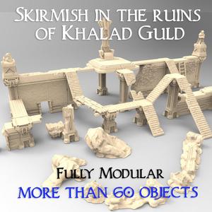Skirmish in the ruins of Khalad Guld