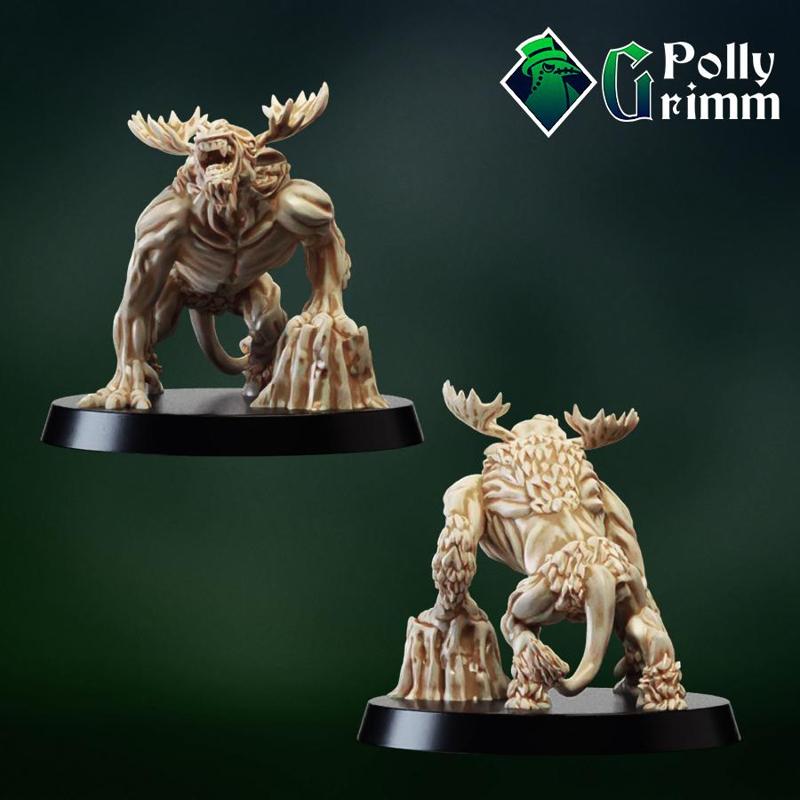 Fantasy forest beast