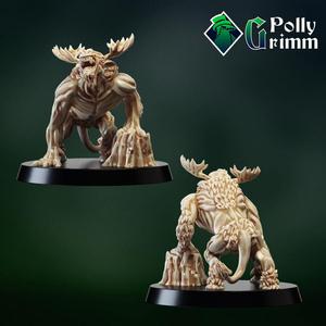 Fantasy forest beast