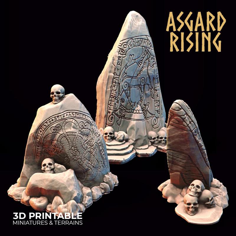 Rune Stones /Terrain/ /Pre-supported/