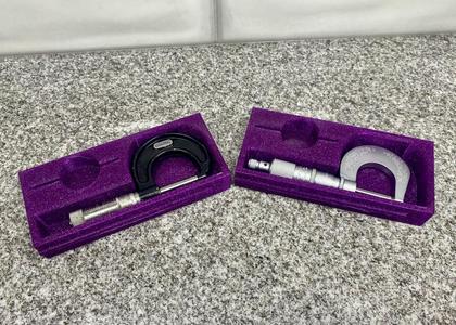 Micrometer Box Tray Adjusted for Starrett