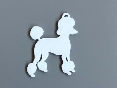 poddle caniche keyholder