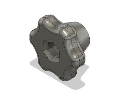 Knob - M8 nut insert