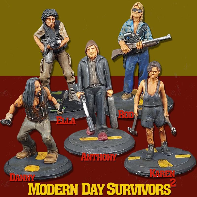 Modern Day Survivor Series 02 Bundle - PRE-SUPPORTED