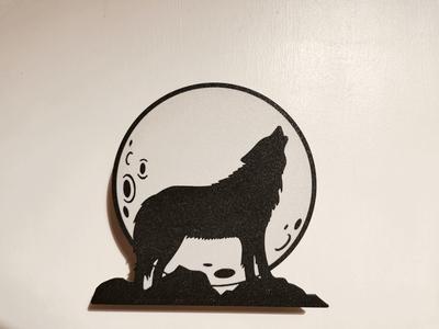 Lone Wolf Lamp