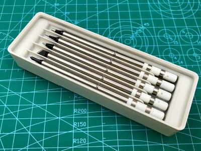 Gridfinity KETS02/HS-01 Soldering Iron Tips Holder   