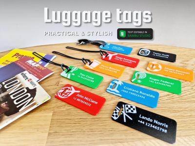 Customizable Luggage Tags – Practical & Stylish