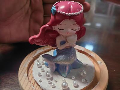 Mermaid Figurine Coloring Doll Pearl Mermaid