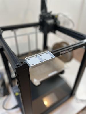 Gridfinity 2x1 Baseplate Ender 5 Crossbar 20x20 Shelf.stl