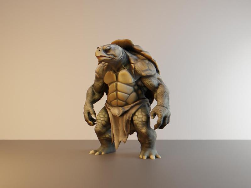 Turtle / Tortle DND tabletop character