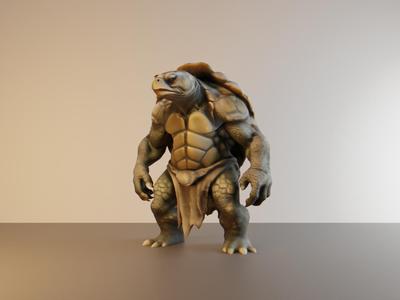 Turtle / Tortle DND tabletop character