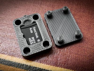 Micro SD Keychain Case