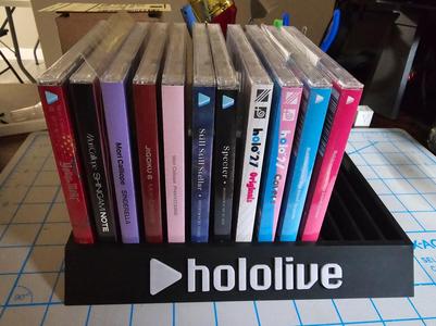 Hololive CD Case Holder