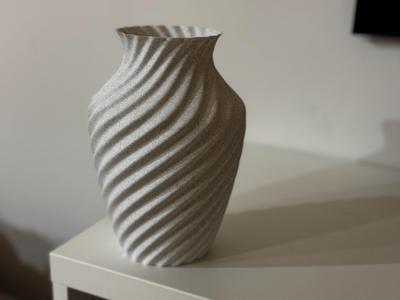Spiral Urn Vase