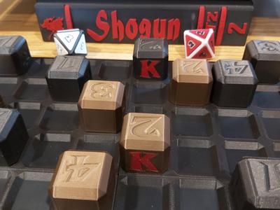 SHOGUN BOARD GAME - Bookcase Edition
