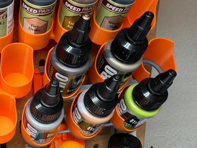 Pro Acryl Bottle Holders for Skadis Ikea Pegboard