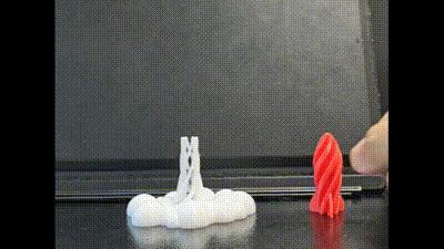 Vortex launchable rocket