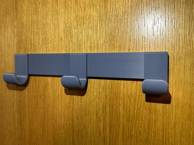 Multi-purpose Hook with Triple Mount hidden screws
