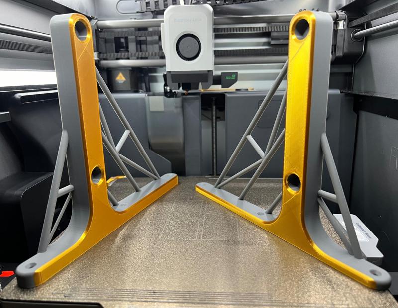 Designer Filament Spool Shelf Bracket (for >16kg)