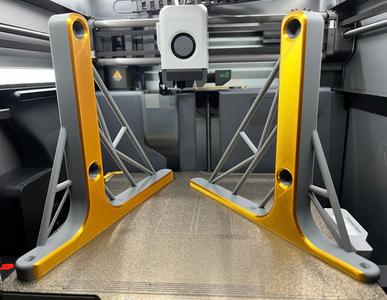 Designer Filament Spool Shelf Bracket (for >16kg)