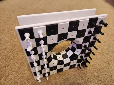 Wormhole Chess Board by DaveMakesStuff
