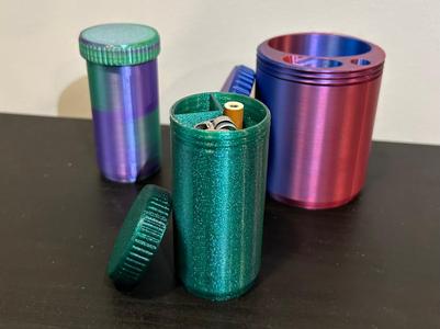 Compact Dugout/One Hitter with Lighter Holder