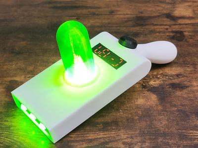 Rick and Morty Light-Up Portal Gun Replica