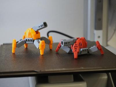 Mortar Mech - Model Kit