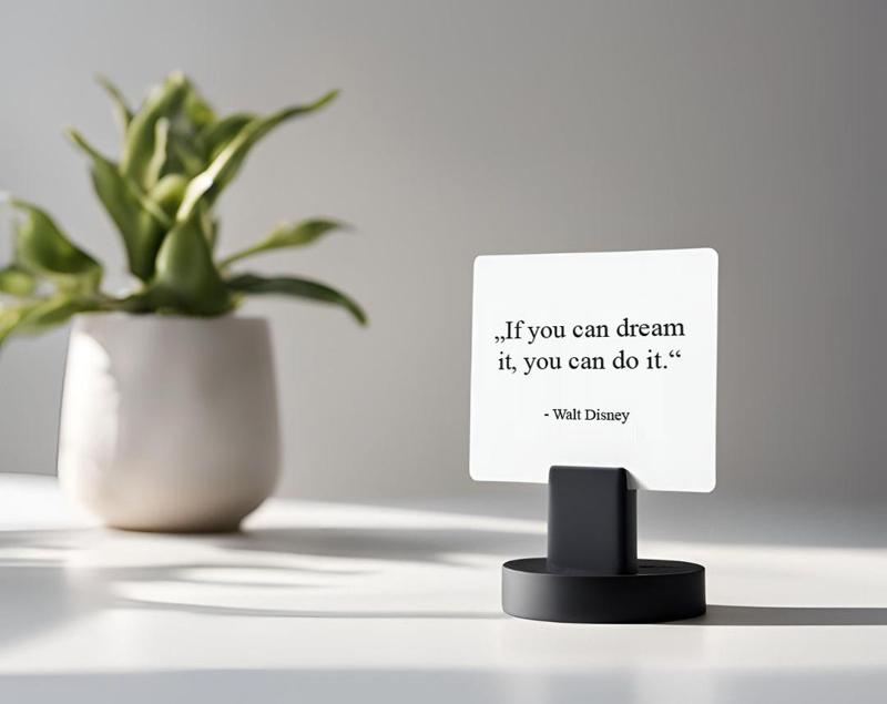 Modern Design Card Stand "Simplify" Picture Holder