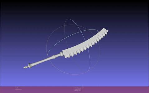 NIER Kaine Sword Printable Assembly   