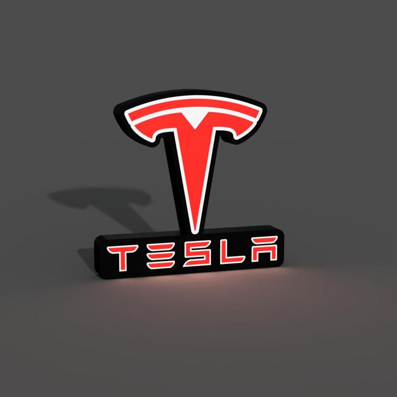 Tesla Lightbox LED Lamp