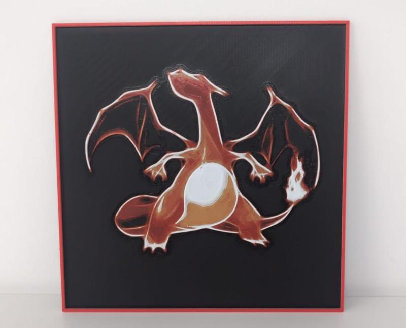 HueForge - Charizard Art