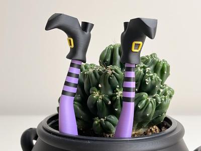 Witch Leg Plant or Cake Stakes