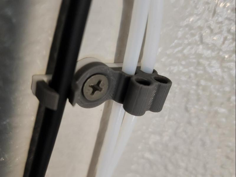 AMS Power Cord and PTFE Tube Wall Organizers