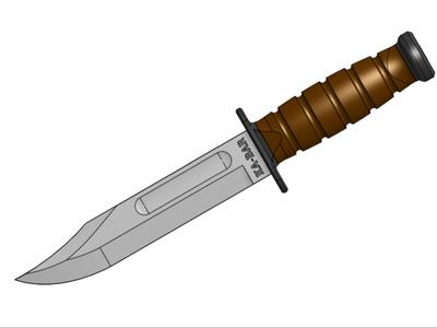Ka-Bar Fighting Knife