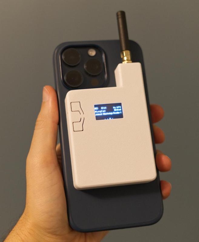 Magsafe & Quadlock Meshtastic (Heltec V3)
