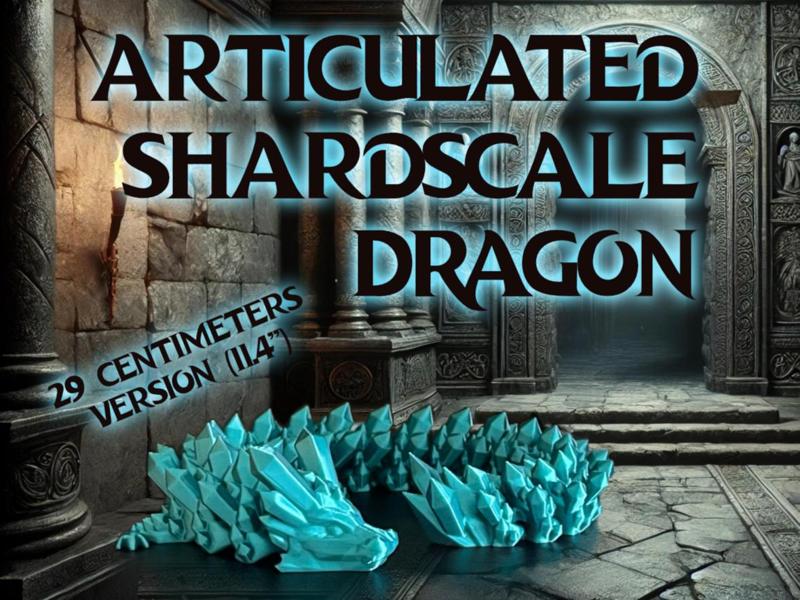 Articulated Shardscale Dragon (29cm)