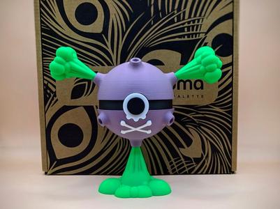 Koffing Pokeball - MULTIPART
