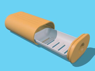 Travel-Ready Portable Soap Box