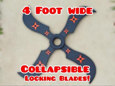 Life Size Folding Naruto Demon Wind Shuriken 
