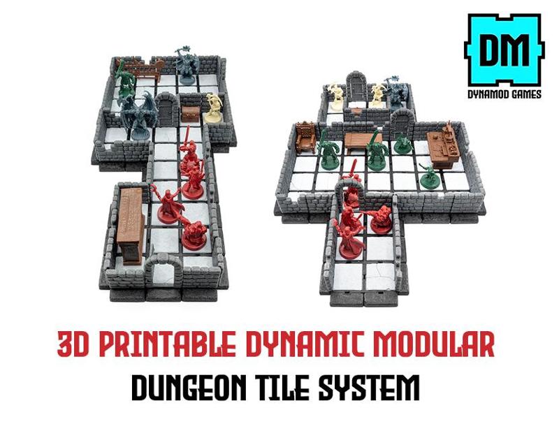 Dynamod Dungeon Tiles - Sample Pack