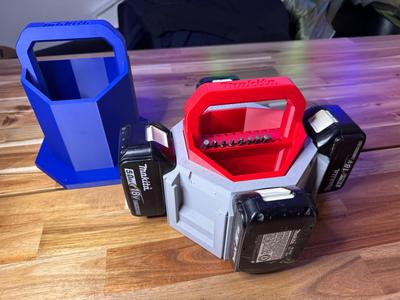 Makita 18v 8x Battery storage
