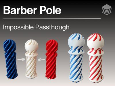 Barber Pole Impossible Passthrough