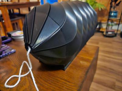 Yarn Cylinder - Spiral